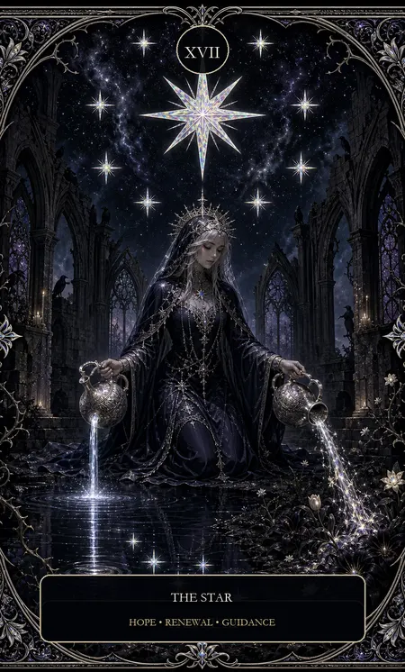 The Star tarot card